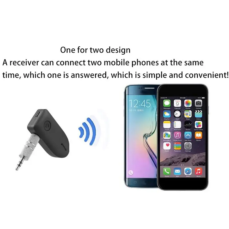 3,5 мм разъем беспроводной Bluetooth приемник передатчик адаптер для автомобиля мобильный телефон аудио для наушников Громкая Связь Динамик