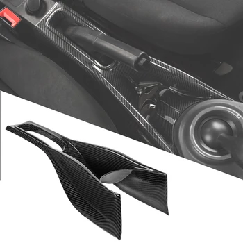 

Carbon Fiber Gear Shift Storage Box for Mercedes Smart 453 Fortwo Center Armrest Box Car Styling Accessories