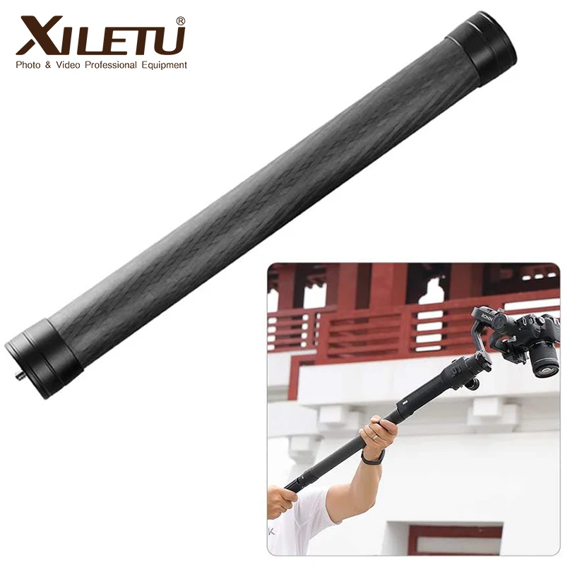 XILETU YT135 Carbon Fiber Extension Pole Bar Stick Rod Tripod for DJI
