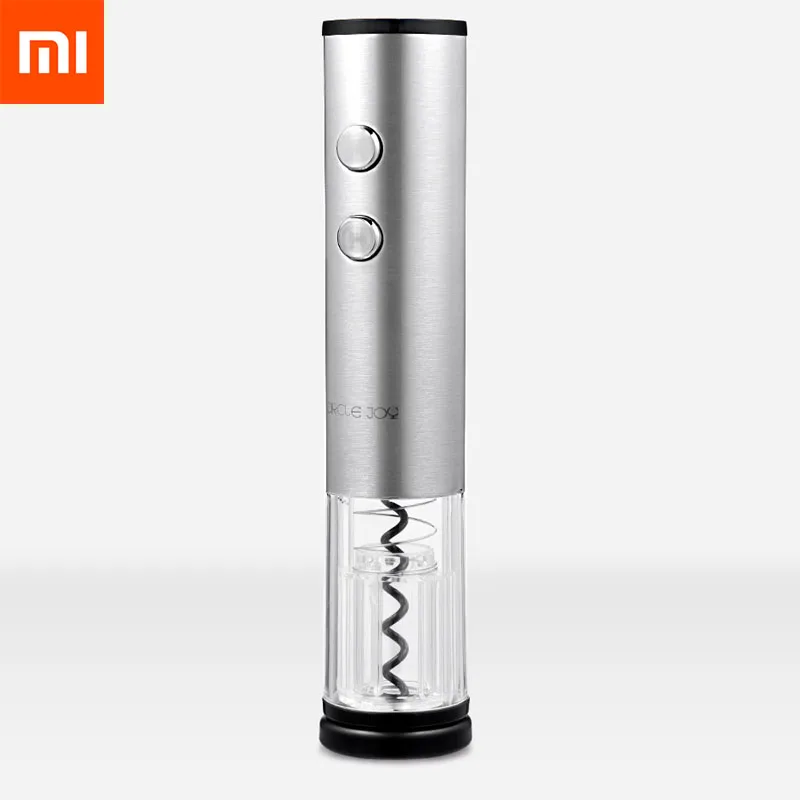 Xiaomi Mijia Circle Joy электрическая открывалка для бутылок из нержавеющей стали мини винная пробка аэратор для винного графина умный винный набор подарок - Цвет: Opener
