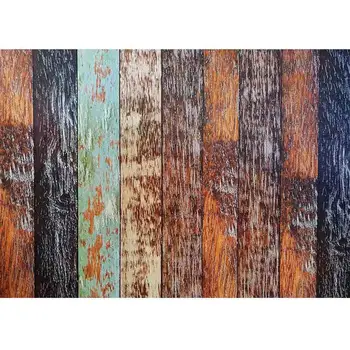 

SHENGYONGBAO Vinyl Custom Photography Backdrops Prop Wood planks board Theme Photo Studio Background NY19906-01589
