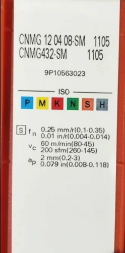 10 шт. вставки карбида CNMG120408-SM 1105