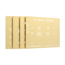 QIANLI laser 3D planting tin gold steel net is suitable for iPhone6 6P 6S 6SP 7 7P 8 8P IC resistantplanting tin bead template