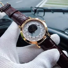 WG09386 мужские часы Топ бренд подиум роскошный европейский дизайн автоматические механические часы