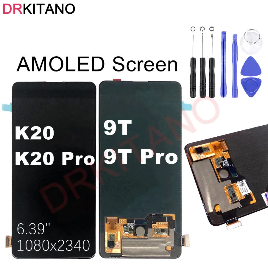 

Screen Redmi K20 Pro LCD Display Touch Digitizer Panel AMOLED Display Replacement For Xiaomi Mi 9T Pro Redmi K20 LCD Screen