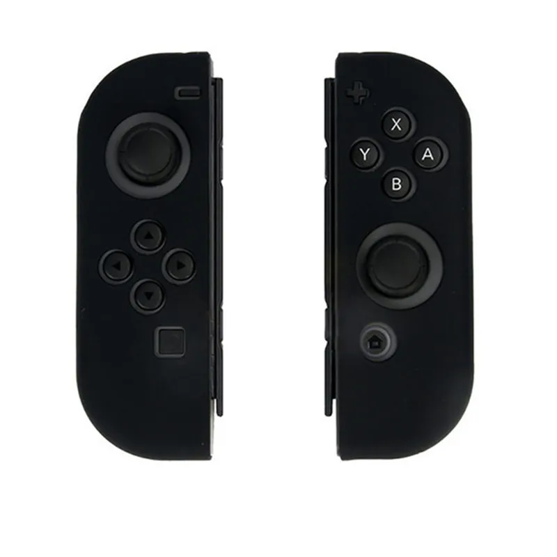 1 Set Diy Switch Gamepad Silica Gel Joypad Protector Case Anti Fingerprint Shock Absorption Cover For Nintendo Switch Joystick 