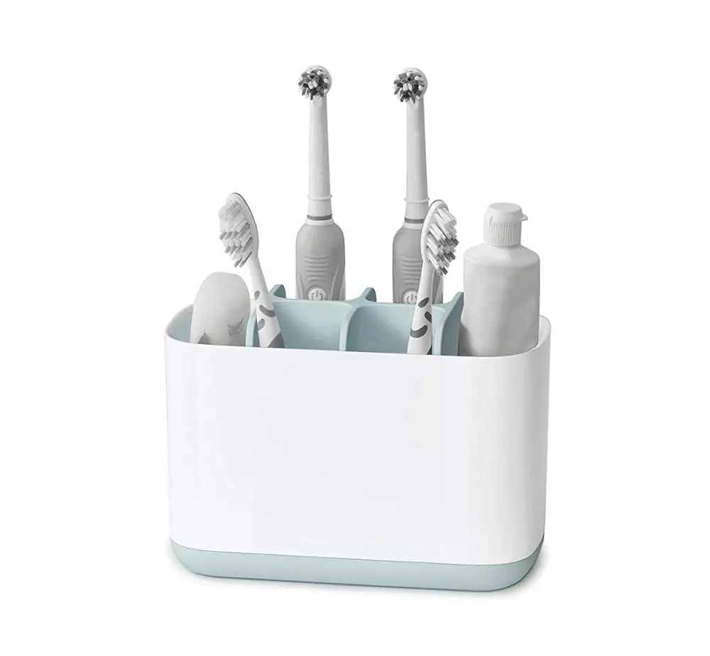 

Durable gargle holder Travel fashion wash storage box table top rack bathroom large capacity toothbrush caddy