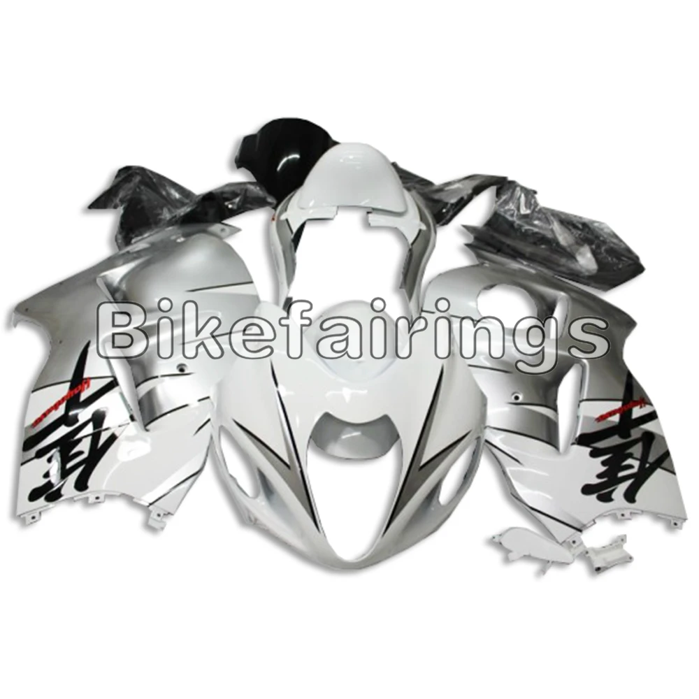 Sportbike Black Silver Plastic Body Frame For Suzuki GSXR1300 1997 98 99 00 01 02 03 04 2005 2006 2007 GSXR 1300 Hayabusa Covers |