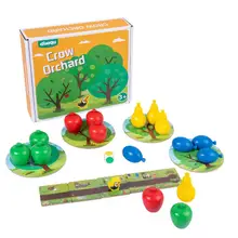 Jeu de société vergers, mon tout premier jouet éducatif, jeu de développement du cerveau, Fruits de corbeau, pour garçons et filles, cadeau attentionné