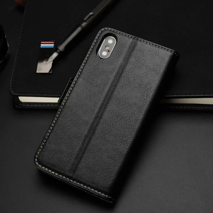 CKHB кошелек из натуральной кожи, Стильный чехол для телефона для iPhone X XS 10 IX, держатель для карт, флип-чехол, чехол s, новинка