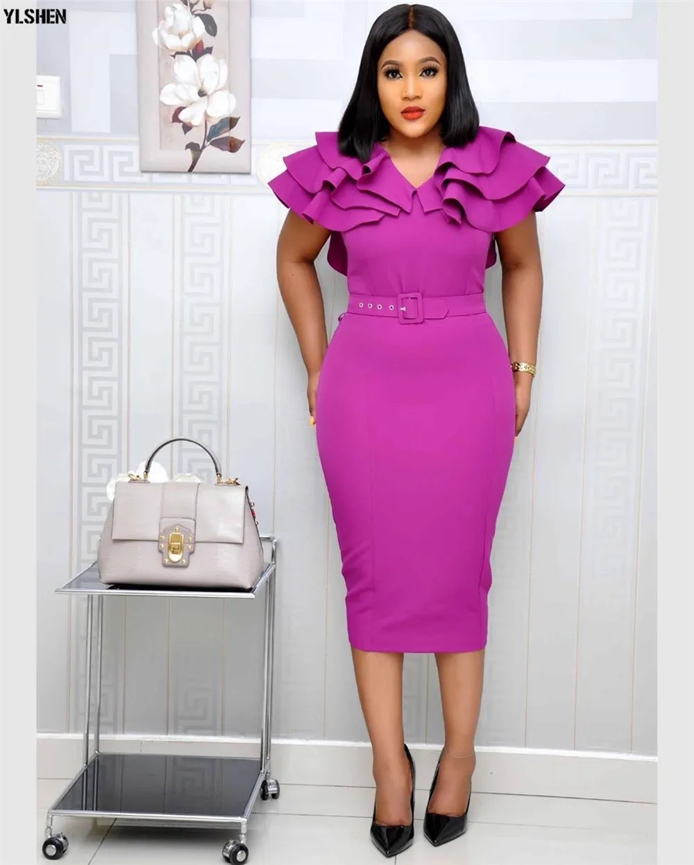 2020 Summer African Dresses for Women Robe Africaine Femme New Style Long Dress Clothing Traditional African Outfits For Ladies 17
