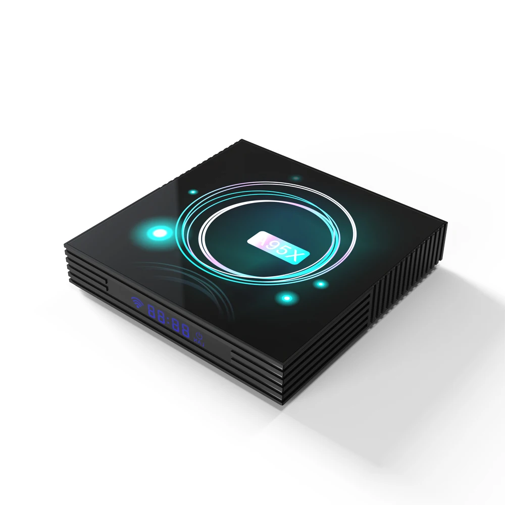 ТВ приставка A95X F3 Тонкий Смарт Android 9,0 8K декодирование UHD 4K медиаплеер Amlogic S905X3 2,4G/5G WiFi BT4.2 ТВ приставка Android Smart Box