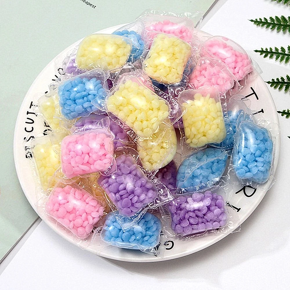 10Bag/Lot Magic Laundry Scent Beads Granule Clean Clothing Increase Aroma Refreshing Supple Water Soluble Aromatherapy Burst New
