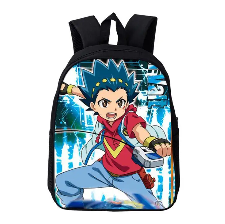 Мода: Beyblade Burst игровой принт рюкзак 3D Аниме студенческий школьный рюкзак Softback - Цвет: as picture