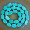 Fctory Price 10X14MM Turquoises Flat Oval Beads 16