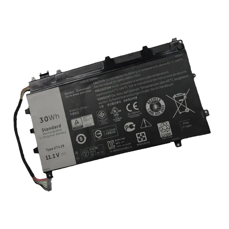 GZSM Аккумулятор для ноутбука 271J9 для Dell Latitude 13 7000 series 7350 Аккумулятор для ноутбука YX81V GWV47 0GWV47 11,1 V 30Wh зарядное устройство для ноутбука