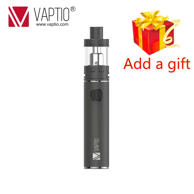 Электронная сигарета Vaptio C2 Vape комплект 3000 мАч встроенный аккумулятор мод 100 Вт электронная сигарета портативный 2,0 мл/4,0 мл атомайзер с верхним наполнением - Цвет: Серый
