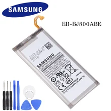 Оригинальная батарея samsung EB-BJ800ABE для samsung Galaxy A6() SM-A600 A600F для Galaxy J6 J600F Batteria 3000 мАч