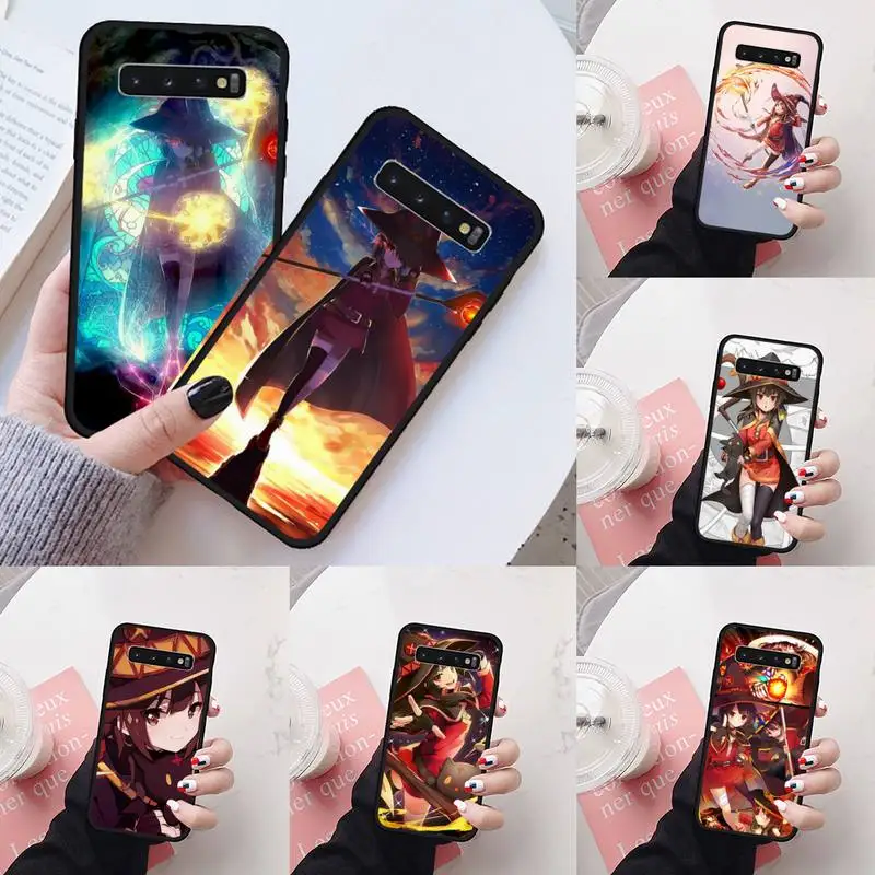 

Konosuba megumin Phone Case For Samsung Galaxy S5 S6 S7 S8 S9 S10 S10e S20 edge plus lite