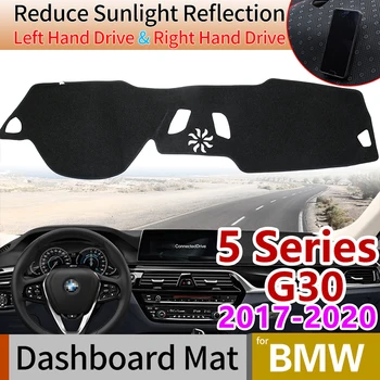 

for BMW 5 Series G30 2017 2018 2019 2020 Anti-Slip Mat Dashboard Cover Pad Dashmat Carpet Cape Accessories 520i 525i 530i 540i