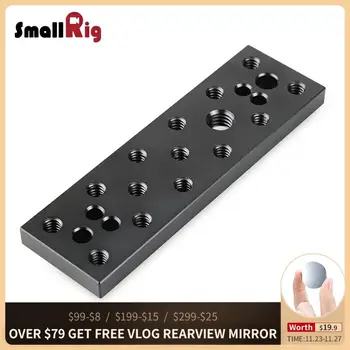 

SmallRig DSLR Camera Cheese Mounting Plate For Battery Attachment With 1/4 3/8 Thread Holes 904