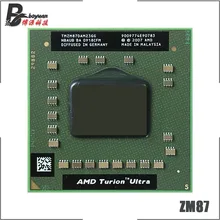 Процессор AMD Turion X2 Ultra ZM-87 ZM 87 ZM87 2,4 GHz двухъядерный процессор TMZM87DAM23GG Socket S1