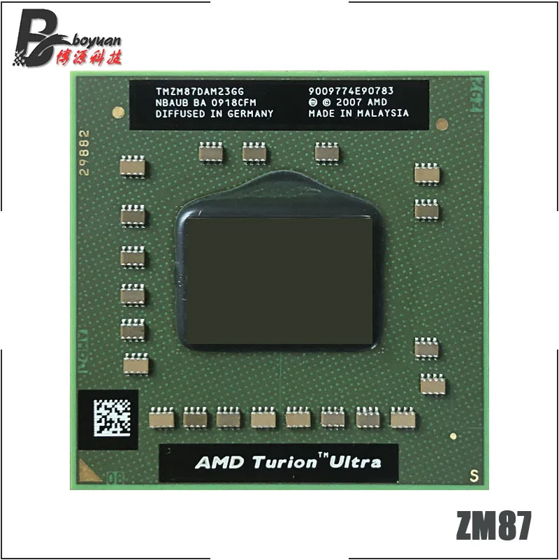 Amd Turion X2 Ultra Zm87 Zm 87 Zm87 2.4 Ghz