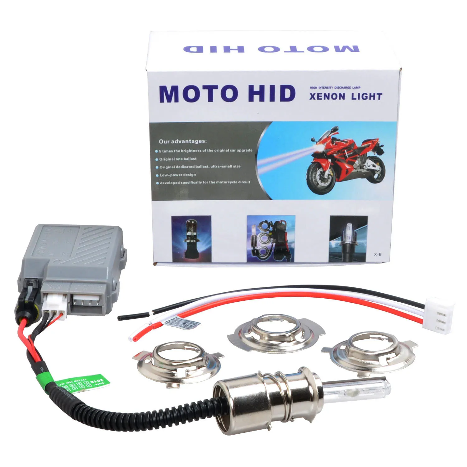 

Di ka lai Place of Origin: Motorcycle Xenon Lamp Set Motorcycle Xenon Lamp Refit Accessories Integration Set