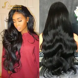 Brazilian Human Hair Body Wave Lace Front Wig 360 Body Wave Fronal Wig Brazilian 13x4  4x4 Pre-Plucked Lace Front Human Hair Wig