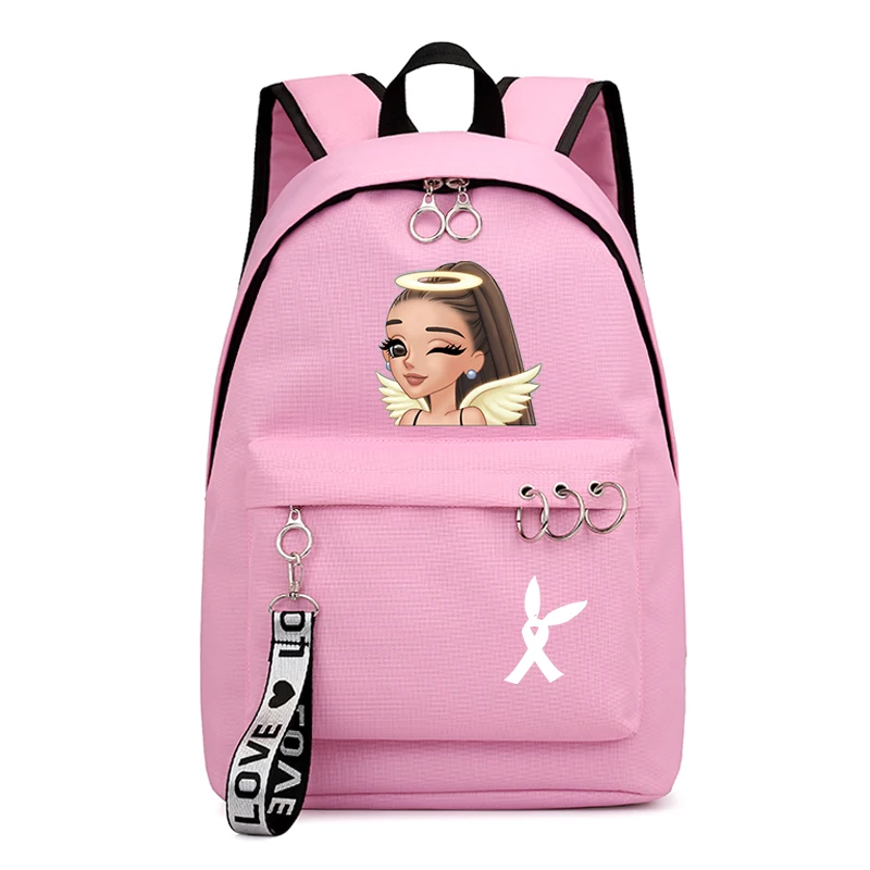 Ariana Grande сумки для колледжа и школы sac dos рюкзак для ноутбука вместительные рюкзаки дорожная сумка на плечо для девочки-подростка Bookbag - Цвет: backpacks 5