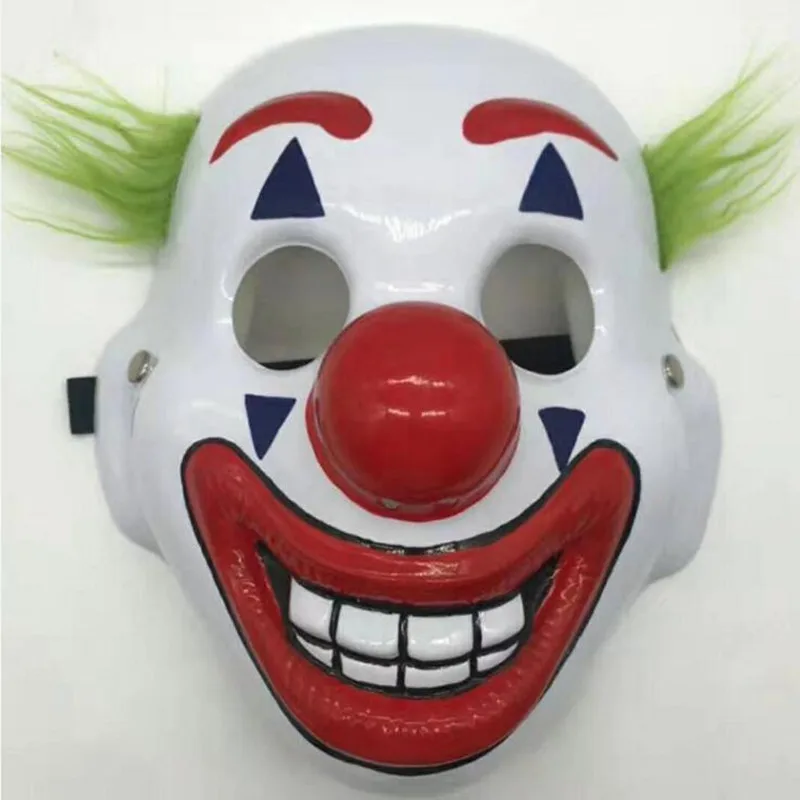 Movie Jack Napier Eric Border Arthur Fleck Cosplay Mask Clown Masquerade Halloween Scary Masks