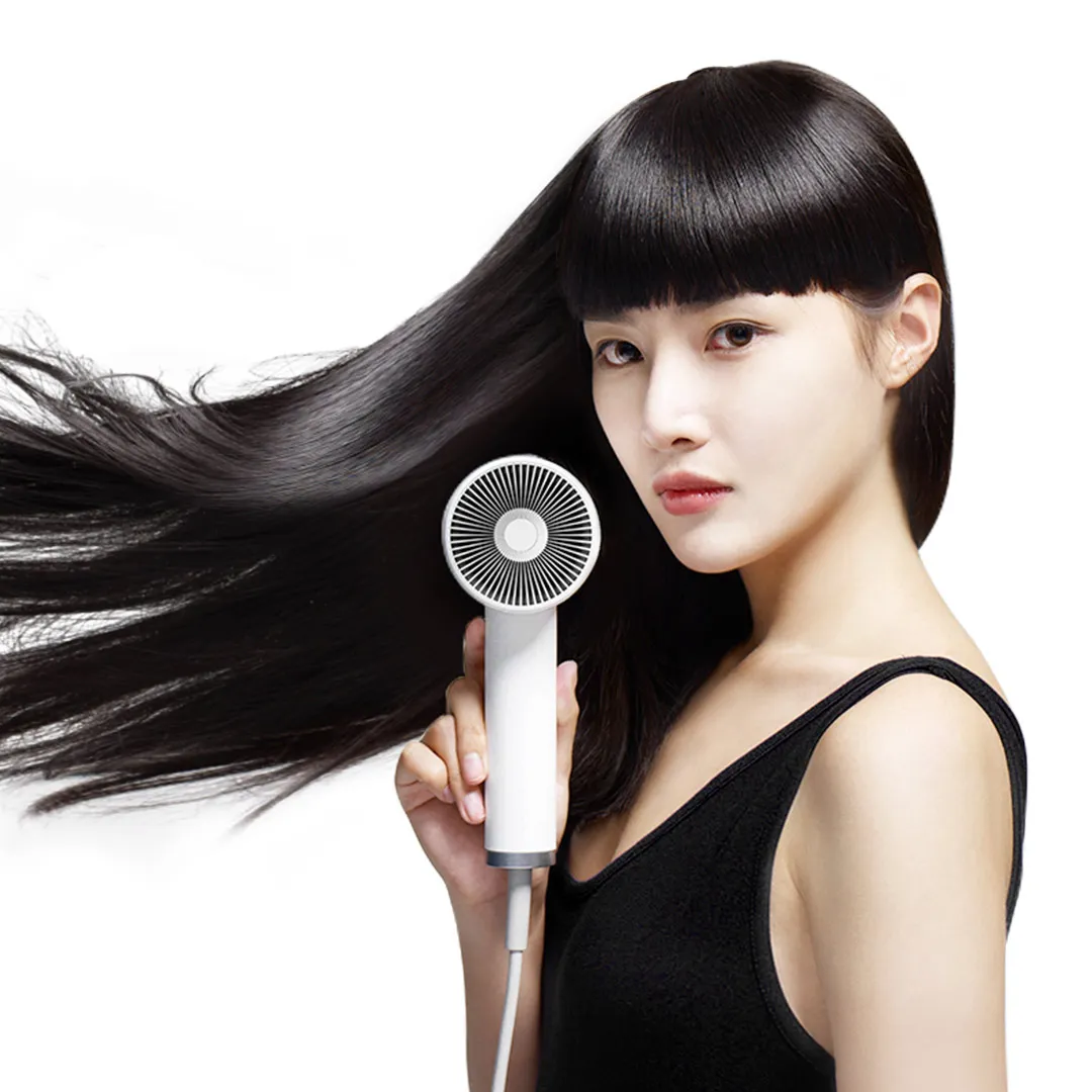 Koop Xiaomi Zhibai Anion Föhn Aluminium Legering Body Luchtuitlaat Anti Hot 2 Speed 3 Temperatuur Sneldrogende haar Tools HL311 HL312