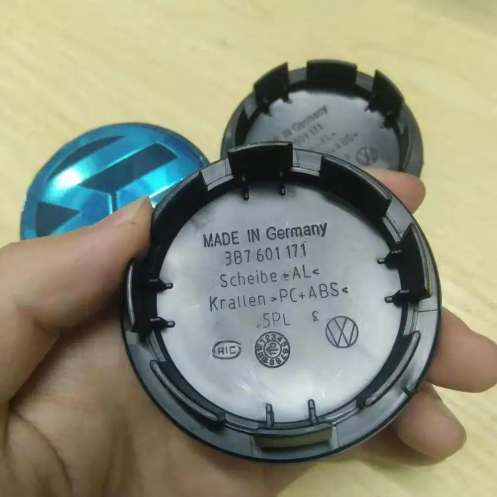 

4pcs Wheel Center Cap Hub Cover 3B7601171 And 1J0601171 For 56MM and 65mm