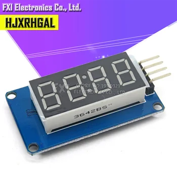 

TM1637 LED Display Module For Arduino 7 Segment 4 Bits 0.36 Inch Clock RED Anode Digital Tube Four Serial Driver Board Pack