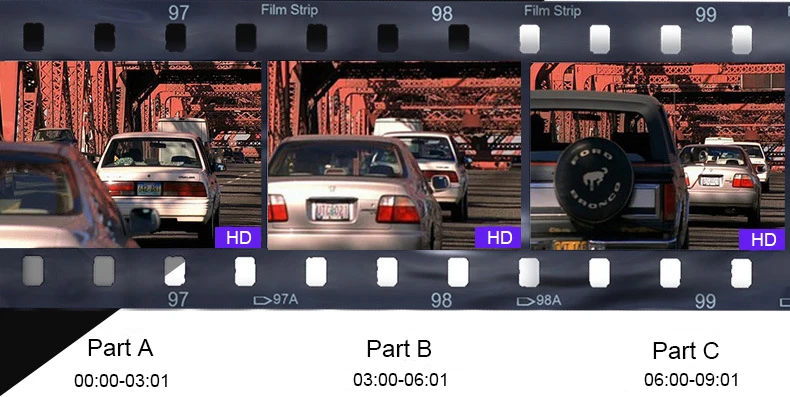 Full HD 1080P Автомобильный видеорегистратор с двумя объективами камера 4,3 дюймов Сенсорное зеркало заднего вида Цифровой Автомобильный видеорегистратор регистрационный g-сенсор