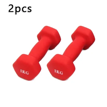 

2PCS Dumbbells Household Small Hex Dumbbells Gym Body Building Portable Premium