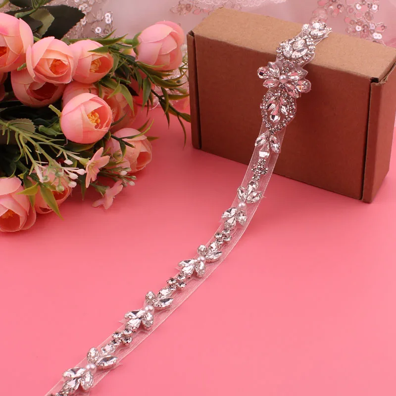 Ladies dress belt, wedding dress accessories, crystal belt, rhinestone bride belt, wedding supplies