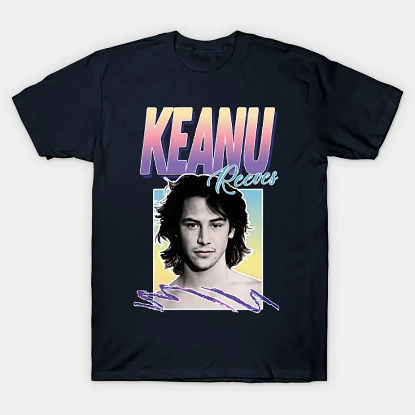 Keanu 90s Стиль d эстетичного дизайна были сделаны футболка billandted reddit hipster tumblr Джон