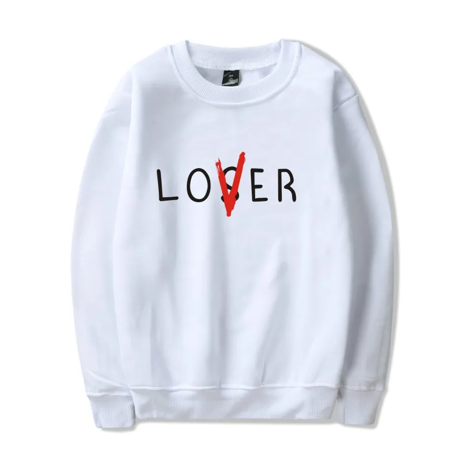 

Pennywise Losers Club Lover Hoodies men/womens O-Neck Sweatshirts Autumn Long-sleeved Hip Hop Print Tracksuit Oversized clothes