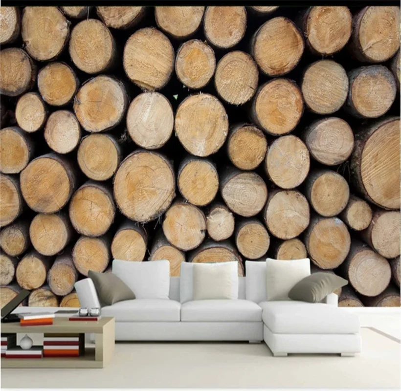 HD tree rings texture TV background wall-customized wallpaper 8D waterproof wall covering dartboards surround rings splicing board wall protector dartboards backboard wall surround wall protections rings dropship