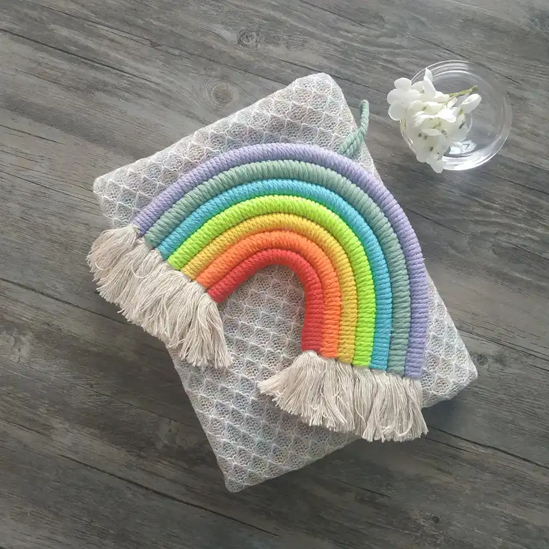 rainbow newborn wrap