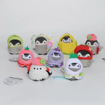 

Japanese-style Positive Energy Corn Penguin Peach Penguin Cherry Penguin Plush Doll Small Pendant Doll Claw Machine