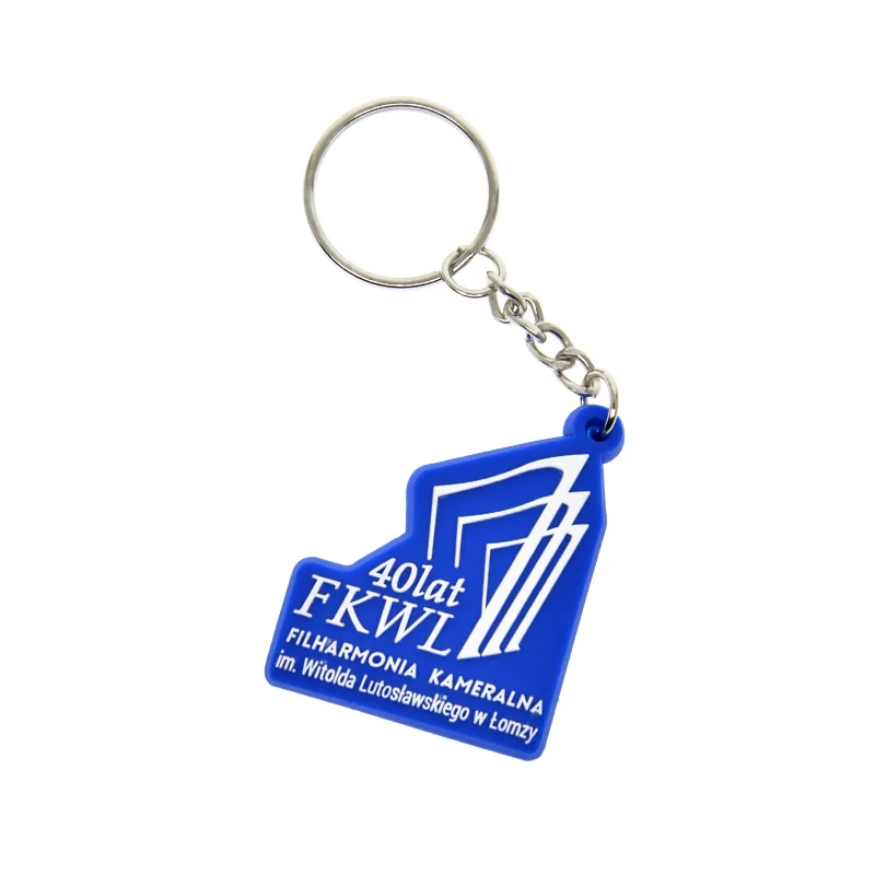 Porte-clés en PVC souple, conception de pieuvre, cadeau promotionnel, JO