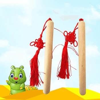 

2Pcs/set Brand New Wood Percussion Rhythm Sticks Children Musical Toy Gift Creative Baby Toys