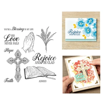 

2020 New Metal Cutting Dies and Scrapbooking For Paper Making Cross Love Embossing Frame Card Craft Clear Stamps Stampin Up Set
