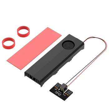 

M.2 Solid State Drive Fan Radiator Heat Sink Cooling Silicon Thermal Pad Cooler for M2 NVME SATA 2280 PCIE SSD
