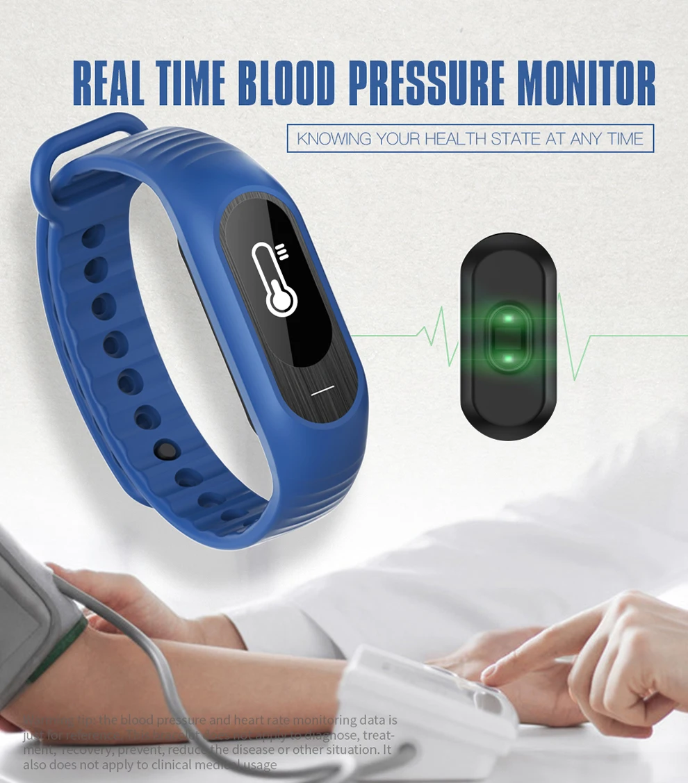 Модные Смарт-часы Bozlun, цифровые часы, пульсометр, измеритель артериального давления, браслет, фитнес-часы, браслет с сенсорным экраном B15P