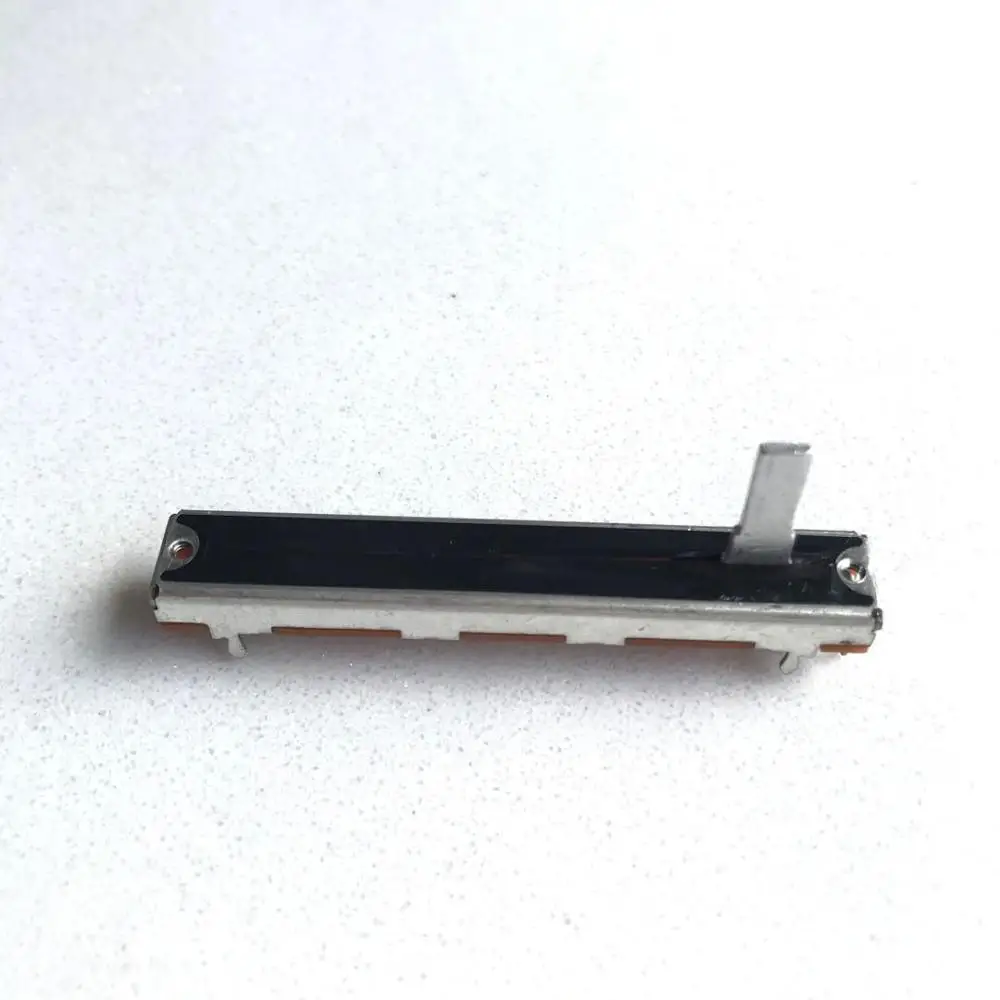 10pcs Single potentiometer B50K 60MM Straight Slide Potentiometer handle 15MM