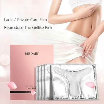 

5pcs Female Private Care Film T Shape Powder Tender Labia Moisturizing Hydrating Tight Whitening Lace Care Stickers Women