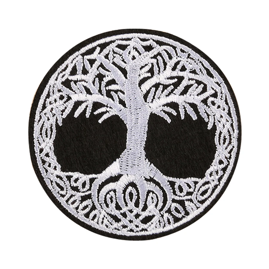 Yggdrasil нашивка Древо жизни в норсе вышитый значок железный на эмблеме